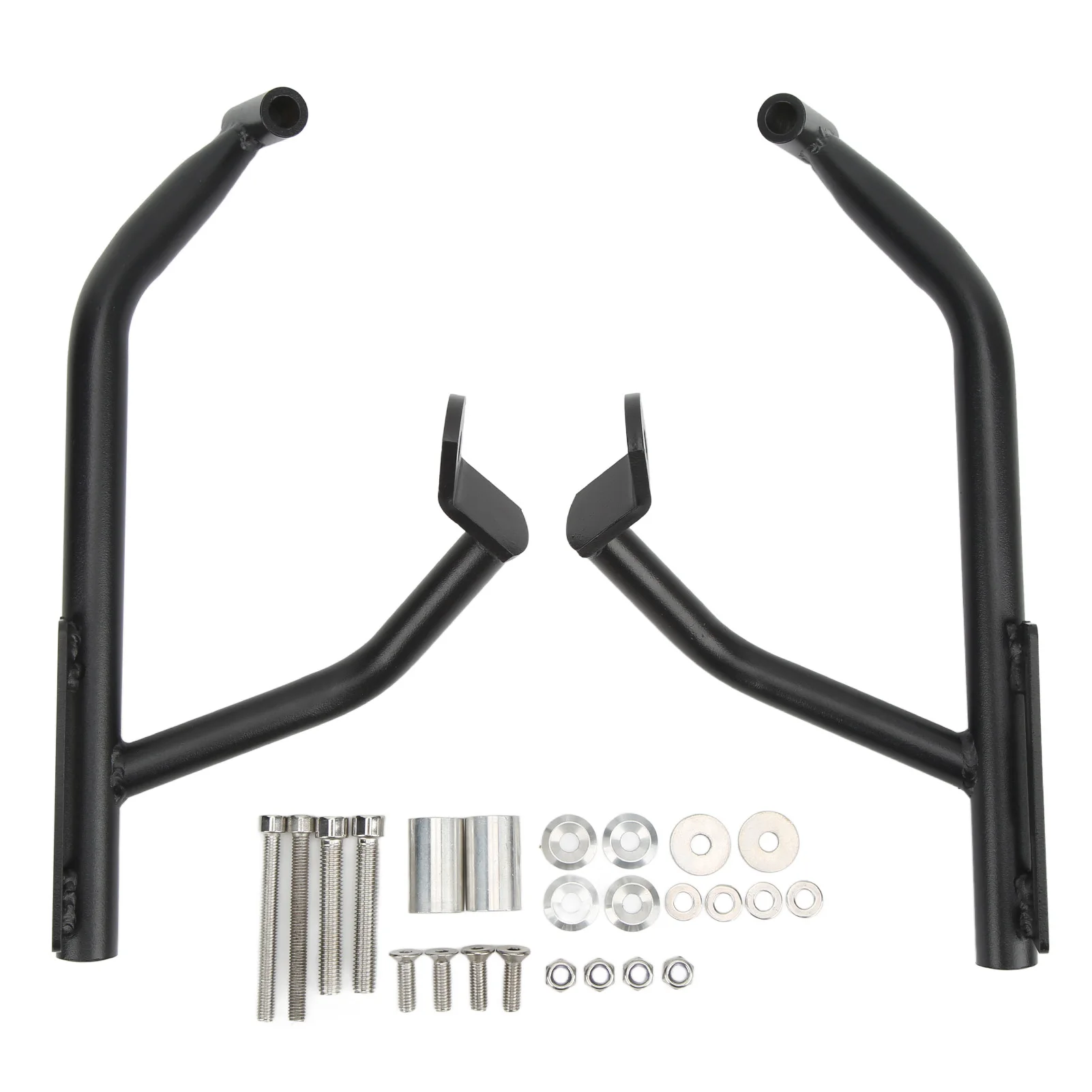 

2pcs Motorcycle Rear Luggage Rack Bracket Black Iron Replacement for Tenere XTZ700 Tenere Rally