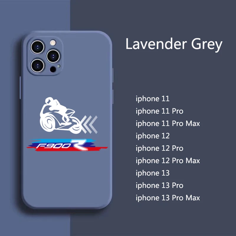 Официальный оригинальный силиконовый чехол для телефона iPhone 11 13 12 Pro Max BMW F900R F 900 R