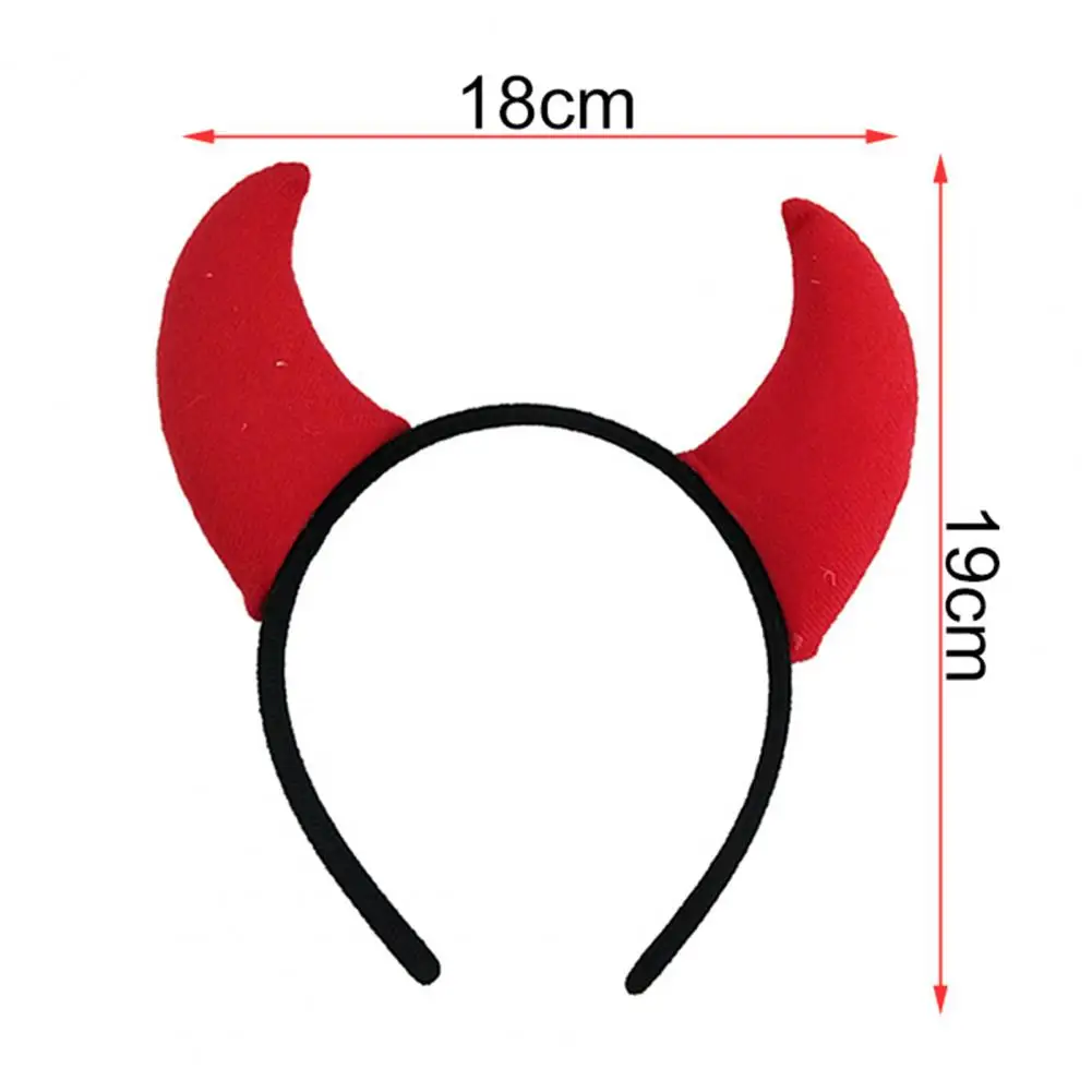 Ободок для волос на Хэллоуин ободок в форме демона короны праздничная корона