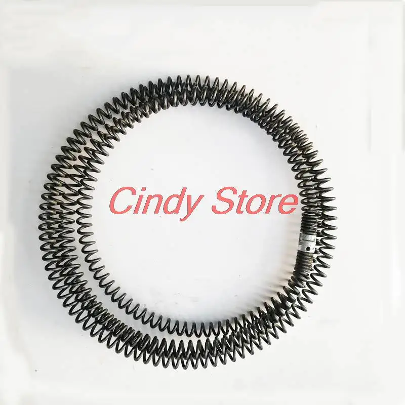

16mm Out Diameter *3000mm Kitchen Toilet Sewer Dredging Device Extension Spring Long Compression Spring Pipe Drain Cleaner