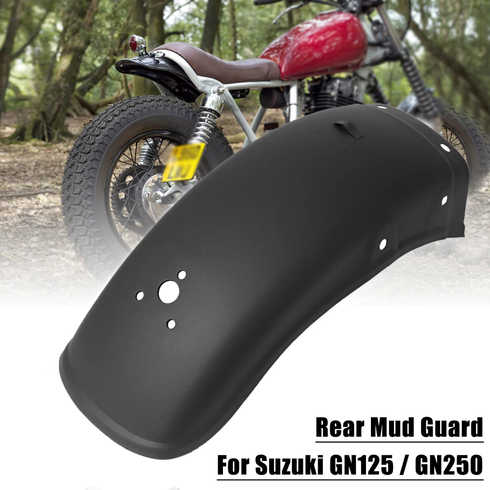 

New Motorcycle Rear Metal Mudguard Fender Accessory for Honda Yamaha Chopper Cruiser Motorcycle Accessories Parts Frames Black