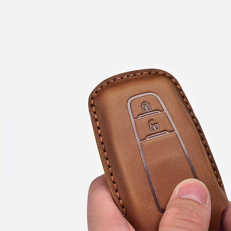 

Car Key Cover Case for toyota Case Covers Protection For Toyota Prius Camry Corolla C-HR CHR RAV4 Prado 2018 Keychain Ring