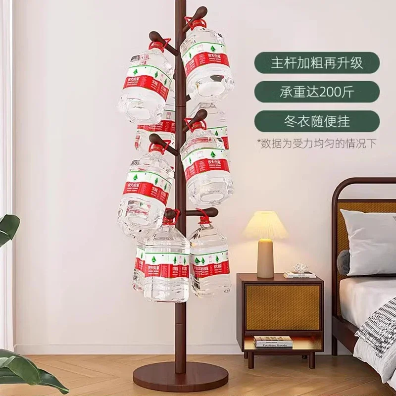 Полка итальянского дизайна вешалки для одежды деревянный напольный органайзер