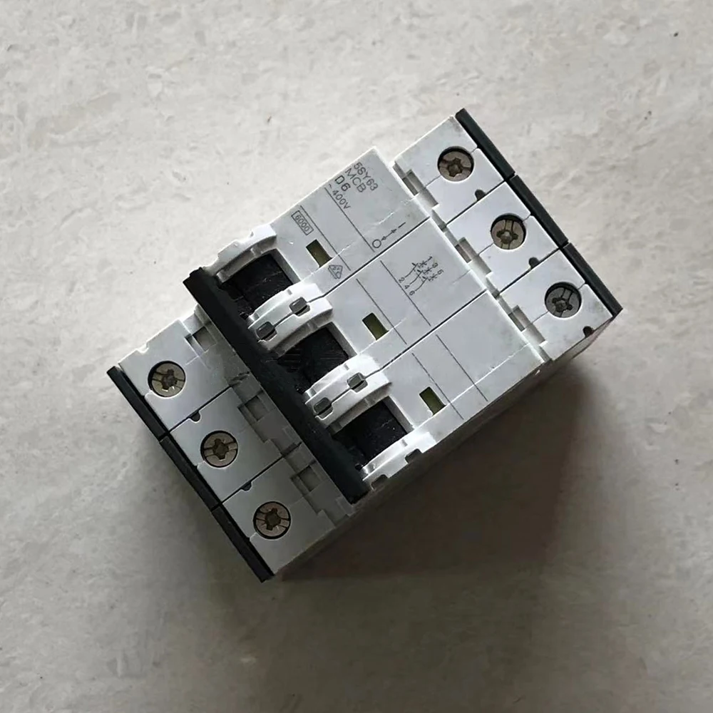5SY63 MCB miniature circuit breaker air switch 3P D6