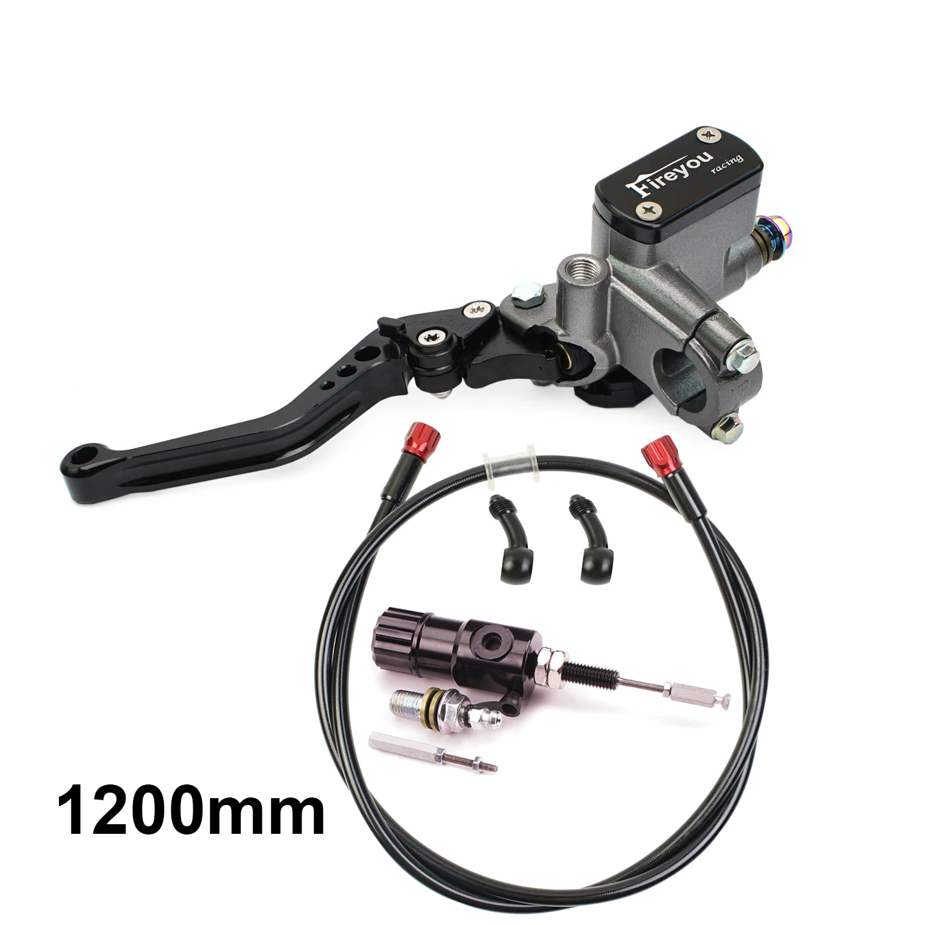 

Рычаг главного цилиндра мотоцикла, гидравлическая муфта, Масляный шланг, линия трубы, задний ножной тормоз, тяга для вездехода, внедорожника, плетеные трубки