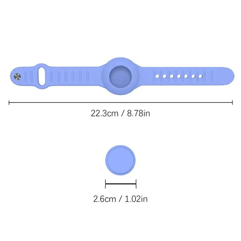 Soft Silicone Wristband 22.3cm Long Silicone Soft Kid Watch Bracelet GPS Holder Waterproof Wristband Anti-Lost Children Bracelet images - 6