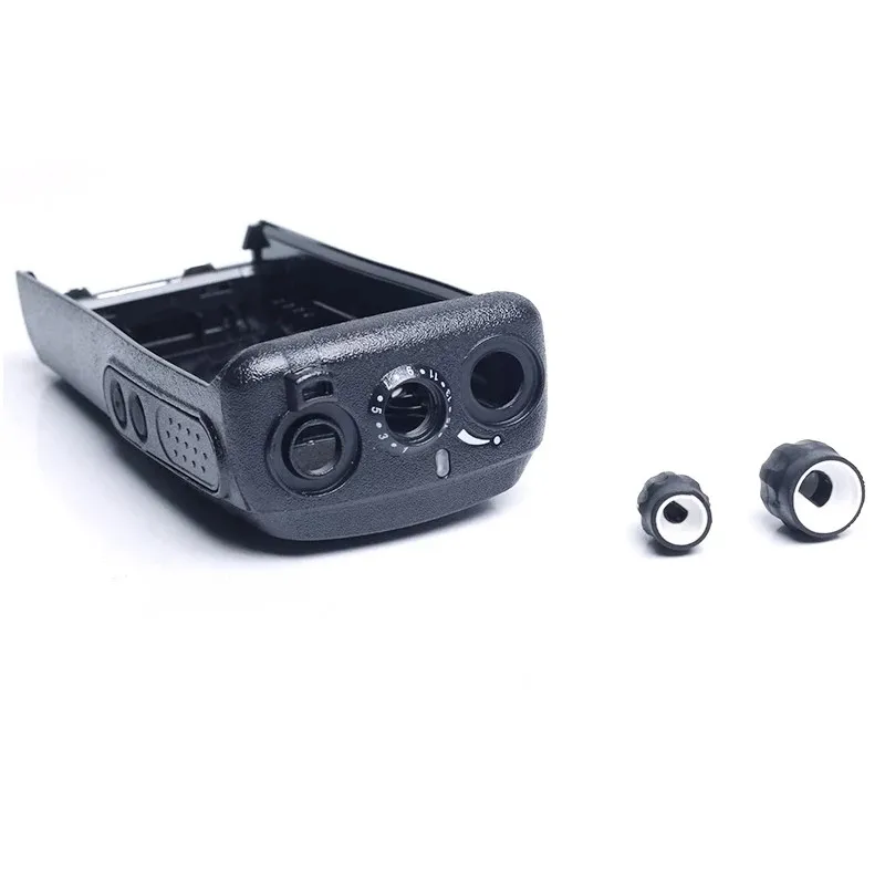 10Pcs DEP450 Housing Shell Front Case With Volume And Channel Knobs For Motorola XIR P3688 DP1400 DEP450 Radio