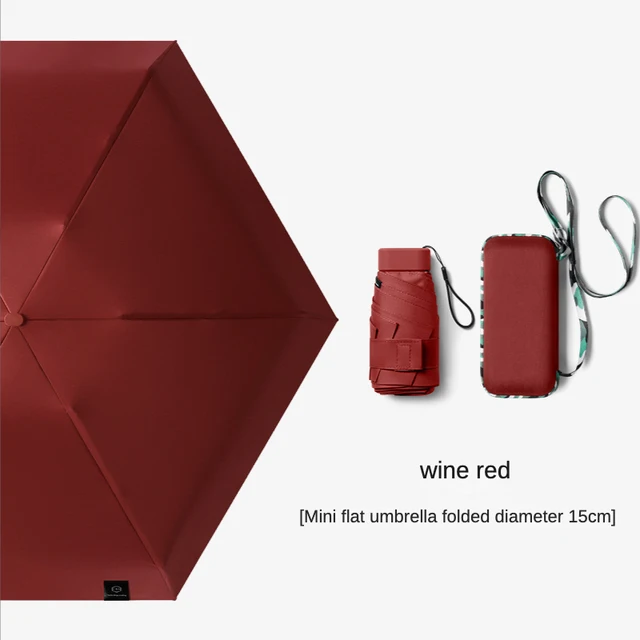 

MOORRLII Плоский зонт от солнца и дождя