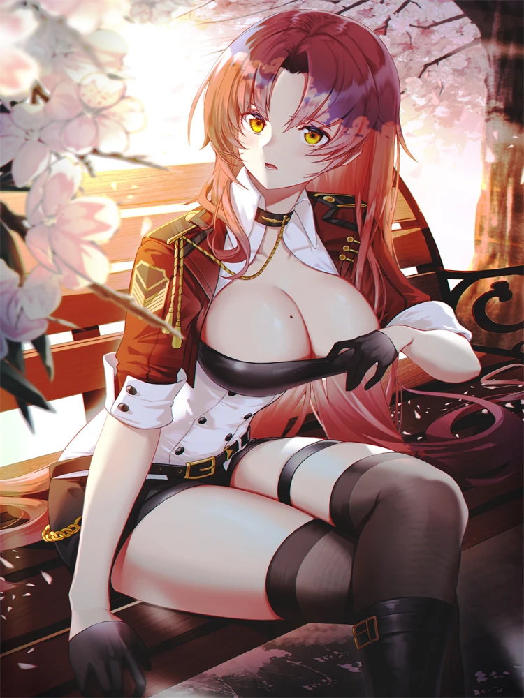 

DIY Custom Anime Murata Himeko (Honkai Impact) Natural Velvet Milk Fiber Flannel Fleece Peach Skin Material Bedding Bed Sheet