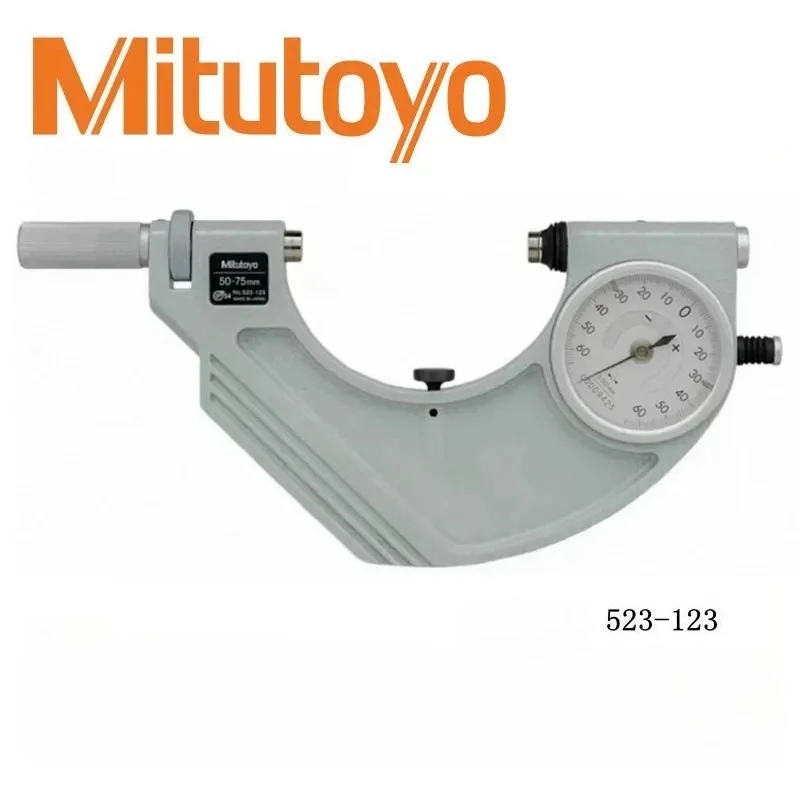 Mitutoyo Japan Ремень Калибр Быстродействующий Штангенциркуль Внешний Микрометр 523-121 523-122 523-123 523-124 Измерительный инструмент