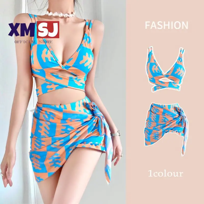 

Раздельный купальник, новинка 2023, эротичное пикантное бикини, купальник-тройка, Лидер продаж, весенний купальник