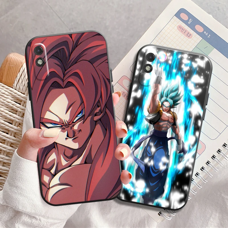 

Japanese Cartoon Anime Dragon Ball Phone Case For Xiaomi Redmi 9 9i 9AT 9T 9A 9C 10 Note 9 9T 9S 10 10 Pro 10S 10 5G Funda
