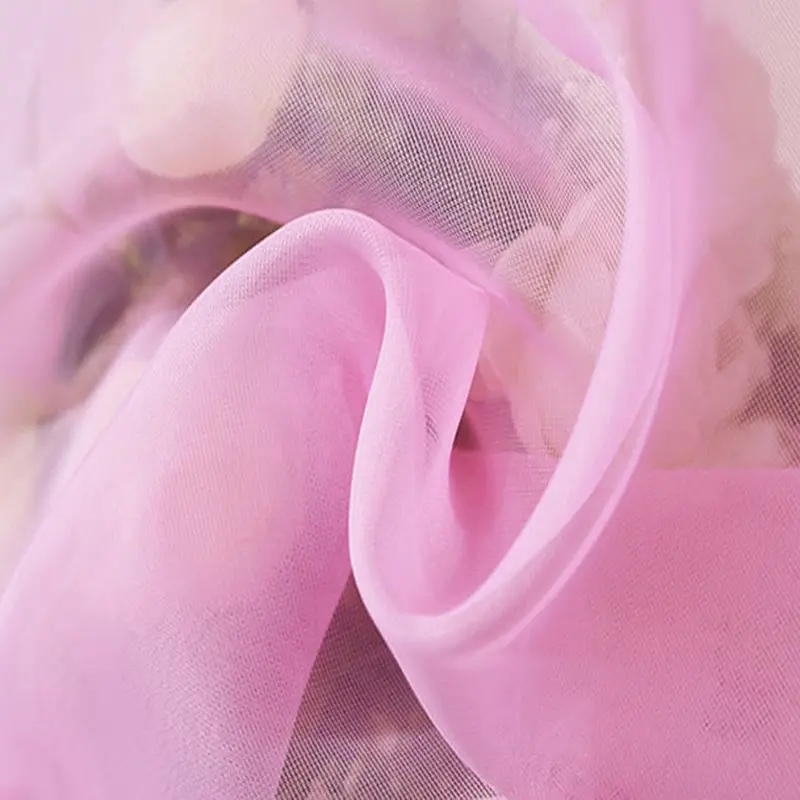 Шифоновые шторы AiFish, просвечивающиеся, 1 панель