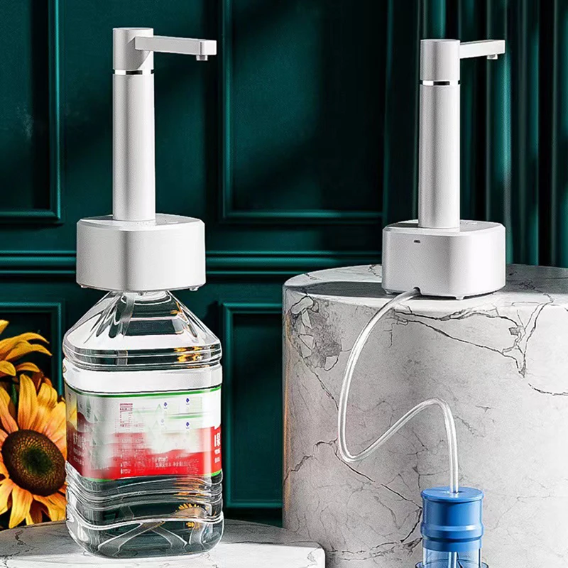 220V 4W Automatic Water Dispenser Electric USB Charging 3-gear Smart Desktop Water Pump Dispenser With Stand For Home Office