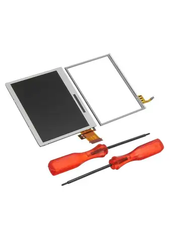 Нижний ЖК-дисплей, сенсорный экран, сменный инструмент, ЖК-экран для Nintendo DS Lite DSL NDSL экран s для Nintendo DS Lite DSL NDSL