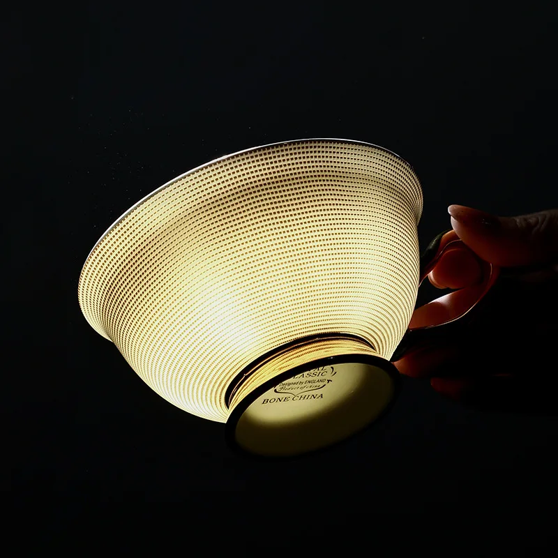 Фарфоровая кофейная чашка и блюдце для послеобеденного чая простой стиль чайная