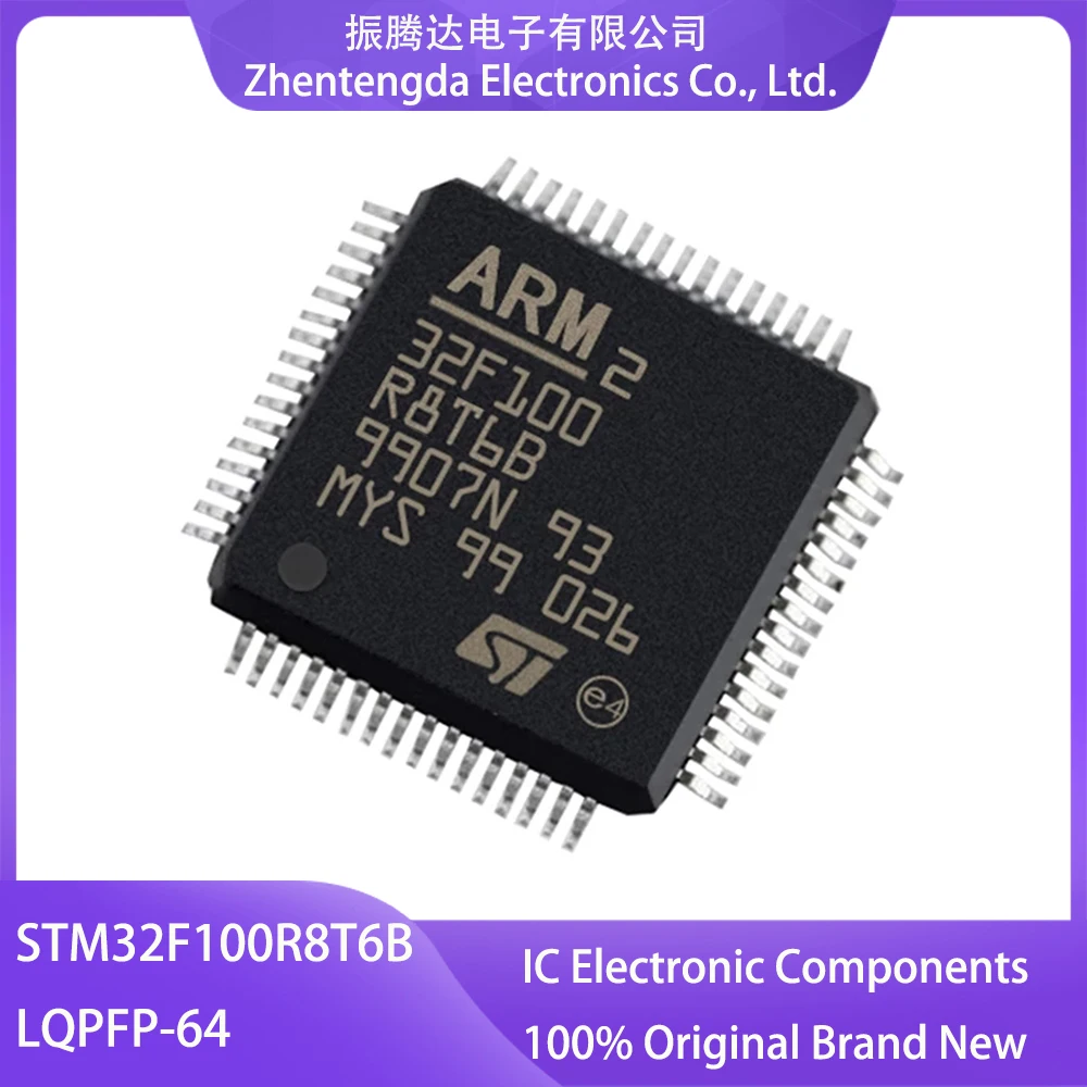 

STM32F100R8T6B STM32F100R8T6 STM32F100R8T STM32F100R8 STM32F100R STM32F100 STM32F STM32 STM IC MCU Chip LQFP-64