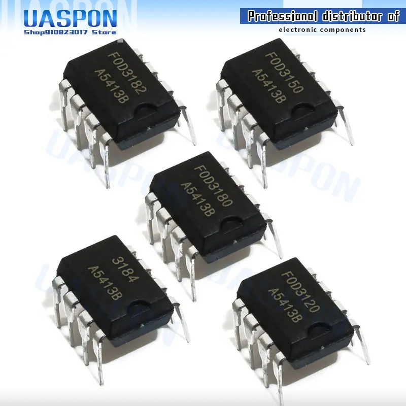 5 шт. FOD3184 3184 DIP-8 DIP FOD3182 FOD3180 FOD3150 FOD3120