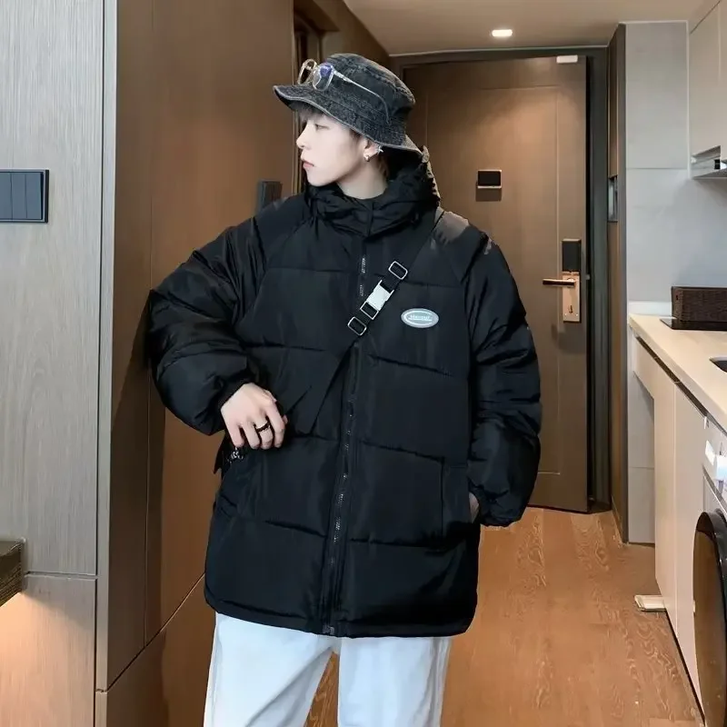 Осень/зима 2023 утепленное хлопковое стеганое пальто мужское укороченное с