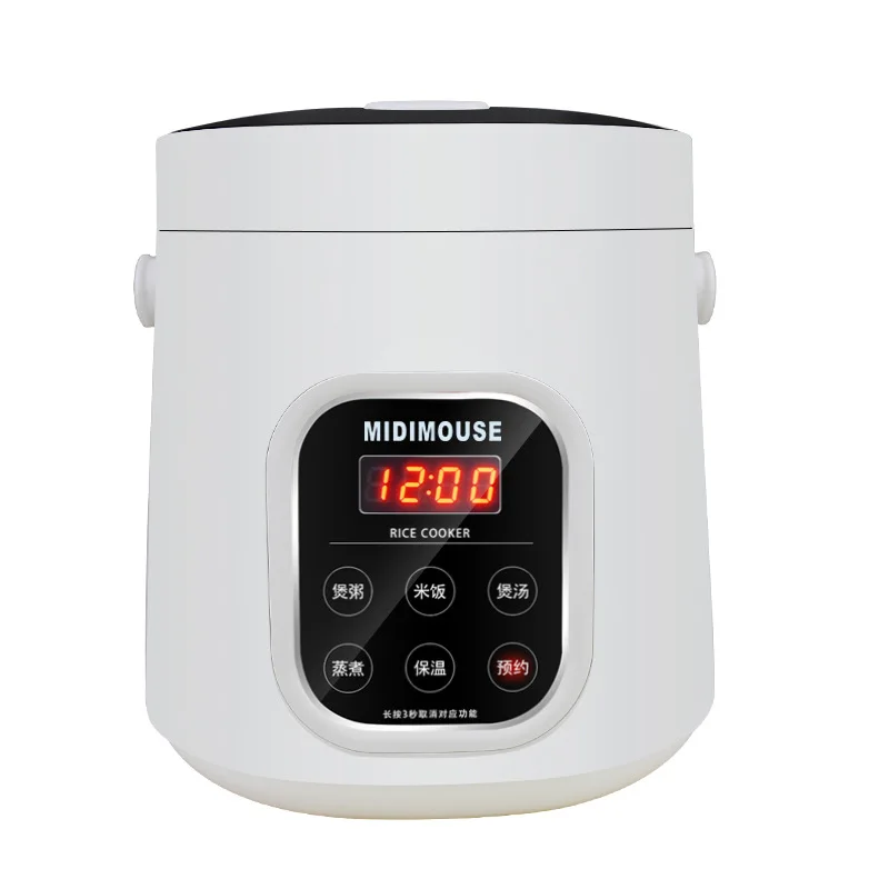 2L rice cooker used in car and home 12v to 220v or truck and home 24v to 220V enough for six persons