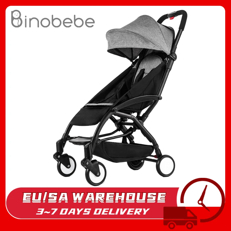 Lightweight Baby Stroller Portable Travel Carriage Infant Trolley Baby Cart For 6~36 Month Foldable Compact Stroller Only 5.8kg