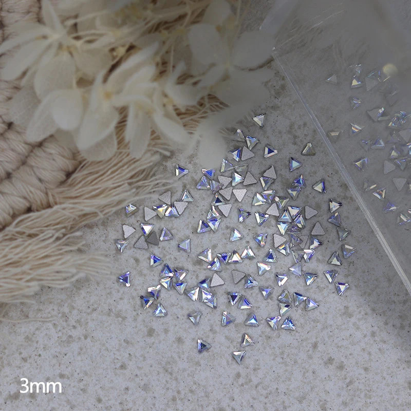 Мини серии Flatback блестящая луна светильник цветной дизайн ногтей Стразы 3D Камень