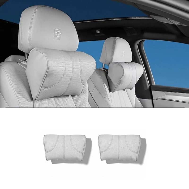 

Для BYD TANG L EV/DM Sealion 8 2025 2026, кожаная подушка для талии, подушка для шеи, подушки из пены с эффектом памяти, аксессуары для салона автомобиля