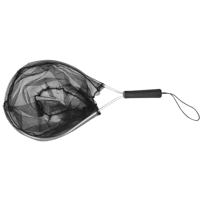 Алюминиевые сетки для рыбалки нахлыстом нейлоновая ручная сеть без узлов ловли