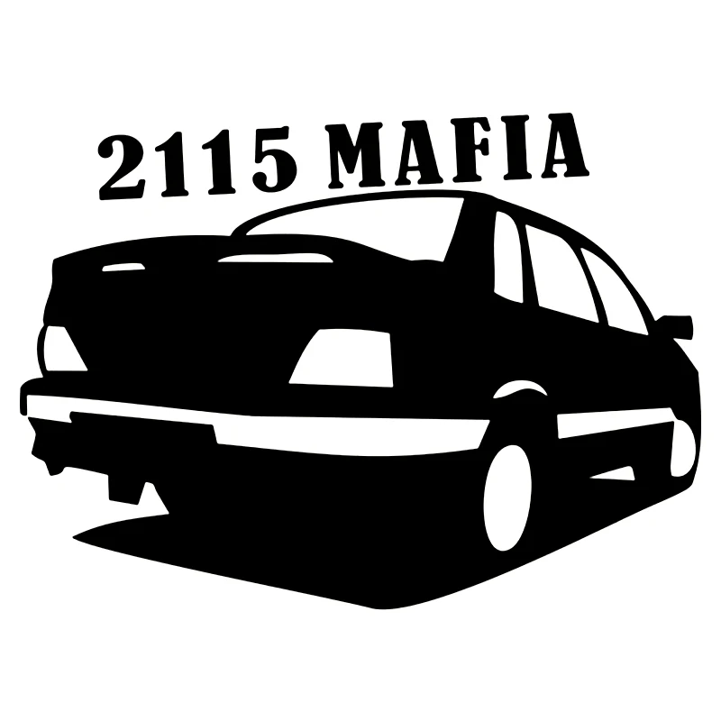 

19*14cm 2115 mafia funny car sticker vinyl decal for auto car stickers styling on bumper rear window