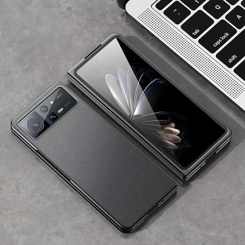 

For Xiaomi Mix Fold 3 5G Sandstone Matte Phone Case For Mi Mix Fold 2 Hard PC Frosted Protective Flip Case For Mix Fold 3 2 Capa