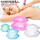 Силиконовый массажер для тела, антицеллюлитный массажер, пузырьковая присоска, Китайский Вакуумный массажер для лица, спины, терапии Se, 1 шт.