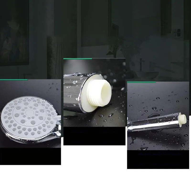 Большая Ручная насадка для душа 10 см аксессуары ванной и многофункциональная