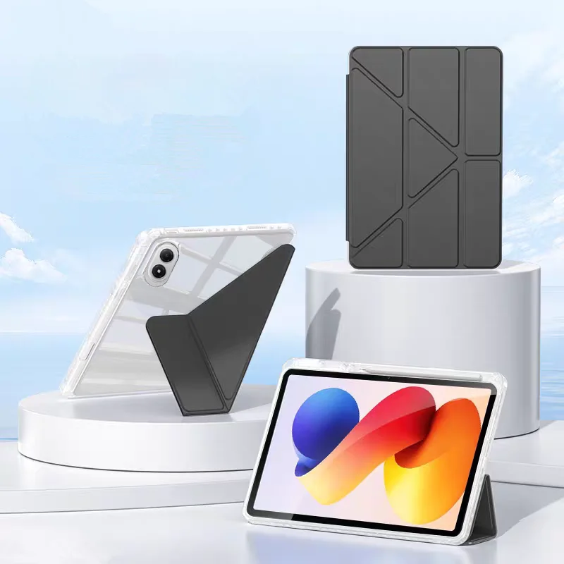Чехол для Xiaomi Redmi Pad 2 Pro с отсеком для стилуса, 12.1 дюйма, 2025, магнитная складная подставка, чехол-накладка для Xiaomi POCO Pad M1 12.1 дюйма (art.: 3920dcad994cb) - 3920dcad994cb