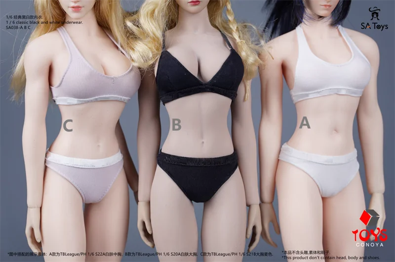 SA Toys SA038 16 Масштаб Классическое нижнее белье Спортивный жилет для йоги Трусы Комплект солдатской одежды Модель подходит для 12 дюймов Фигурка тела куклы (art.: 3920cc3edaacc) - 3920cc3edaacc