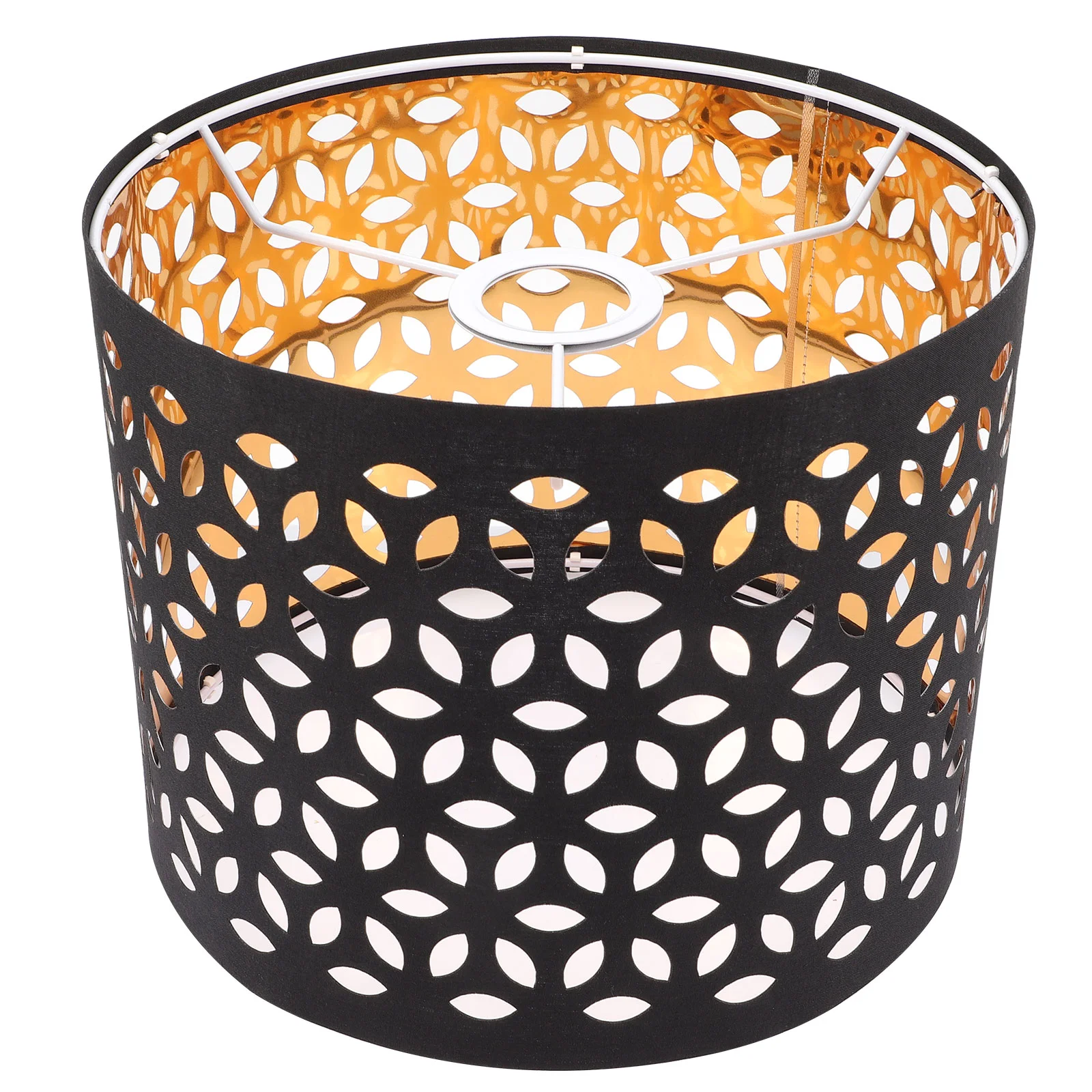 

Lampshade Fabric Hanging Light Cloth Cover Floor Hollow Out Chandelier Hollow-out Table