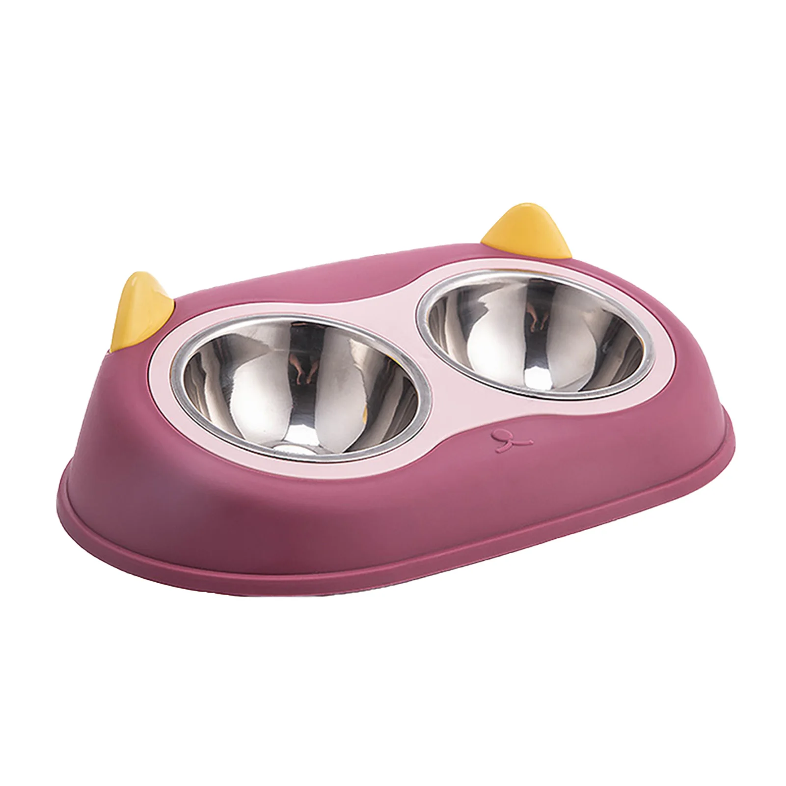 

Elevated Cat Bowl Stainless Steel Raised Bowl Elevated Stainless Steel Bowl Stress-Free Pet Feeding Bowls For Food And Water