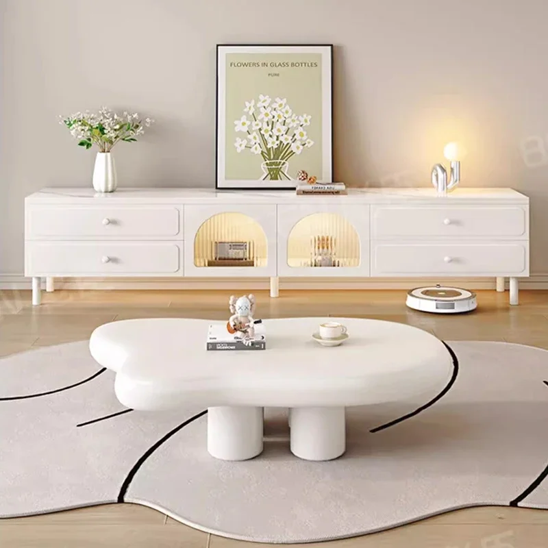 Подставки под телевизор для гостиной скандинавский центр середины века полка