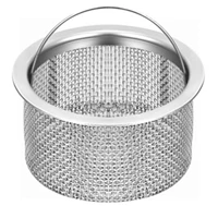 universal sink strainer 7 86 34cm stainless steel drain filter replacement with handle fine mesh strainer kitchen tool