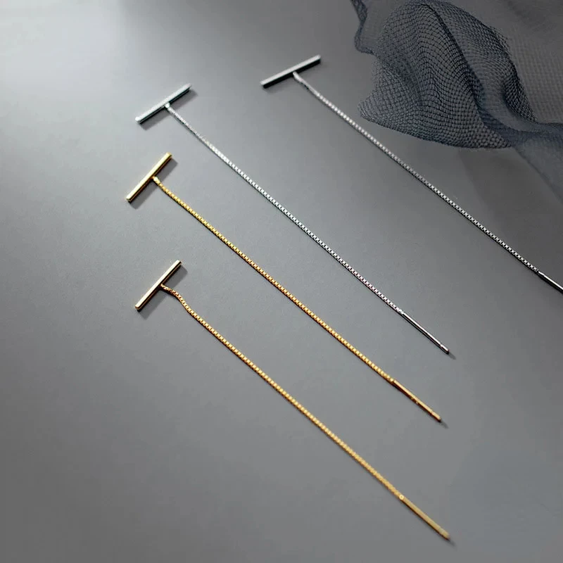 TrustDavis минималистичные серьги-гвоздики из стерлингового серебра 925 пробы с