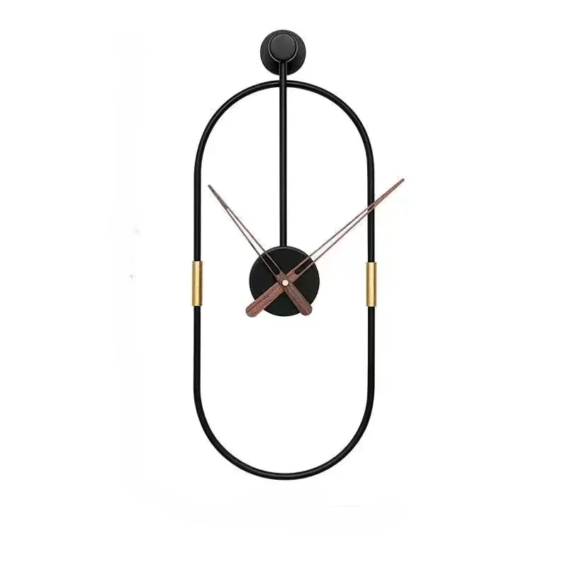 

Металлические настенные часы OEING 38x14 см
