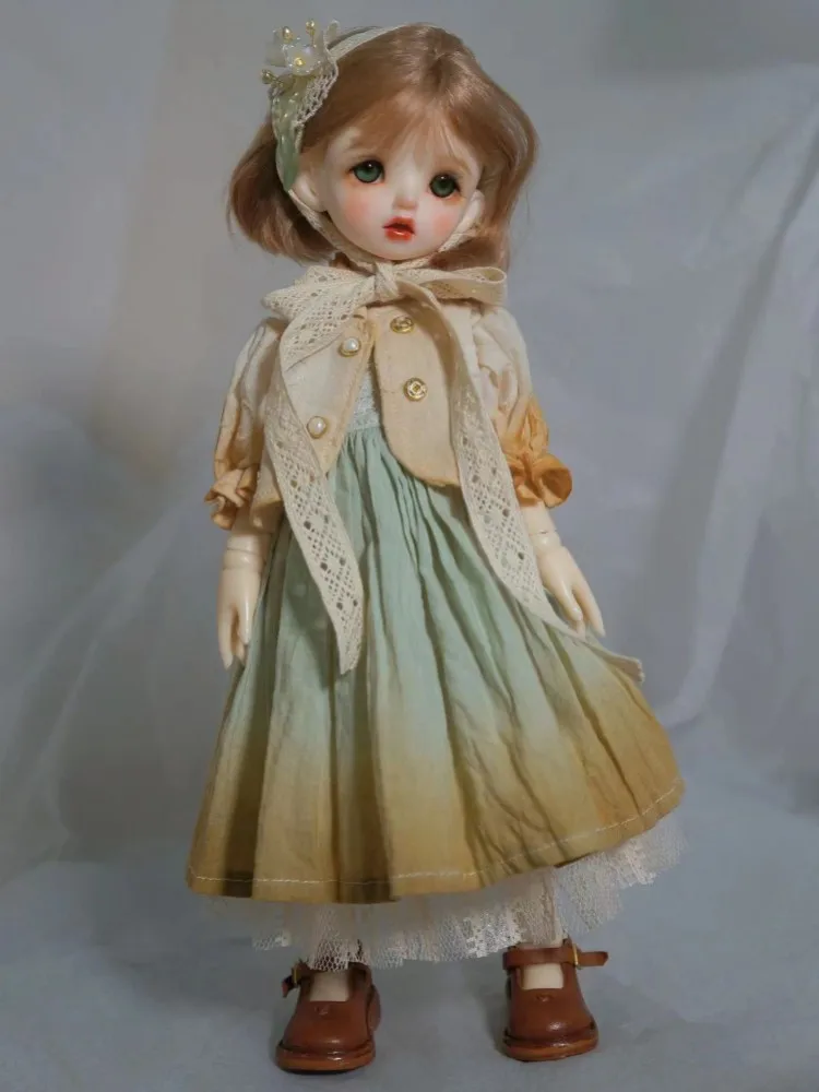 

BJD Doll Clothes Dress for 1/6 1/4 1/3 BJD SD MSD YOSD Doll Original Handmade Ob24 Dress Doll Clothing Accessories