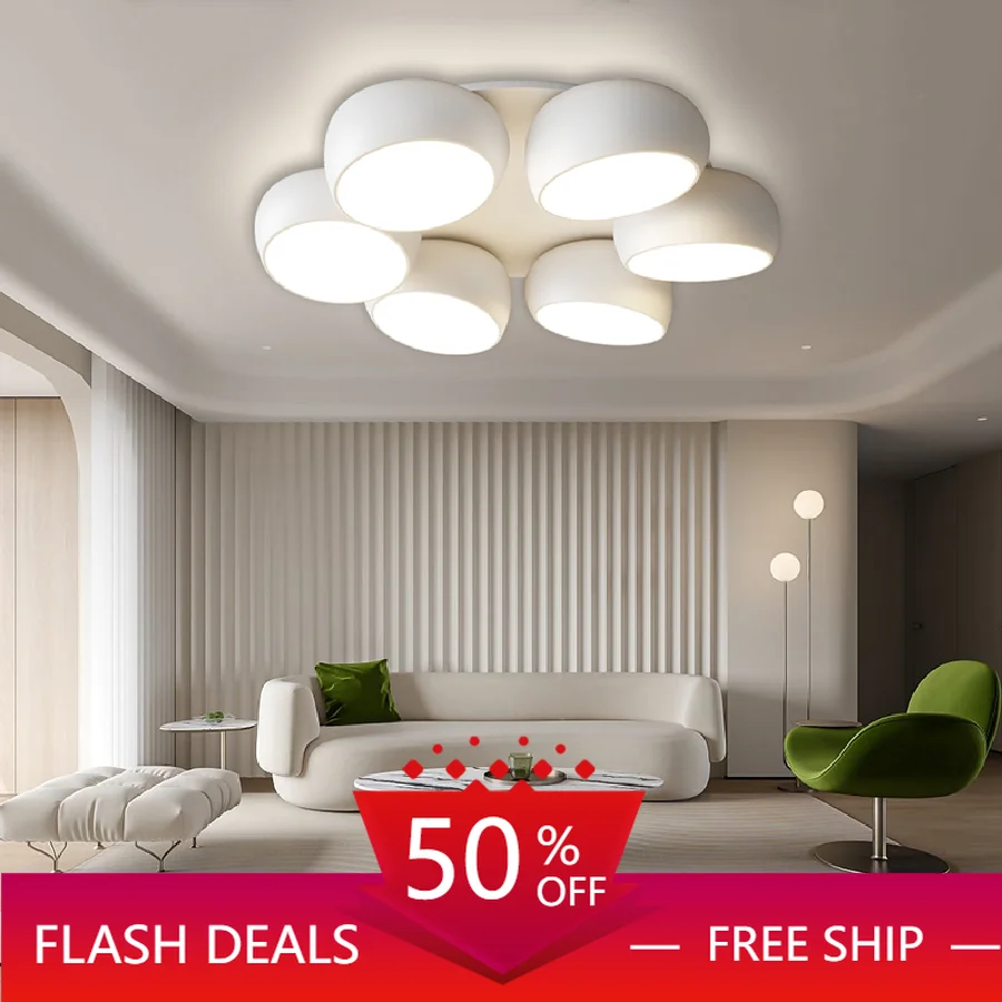 

Потолочная лампа для гостиной, Современная Минималистичная квадратная светодиодная Люстра для коридора, спальни, кухни, квартиры, зоны отд...