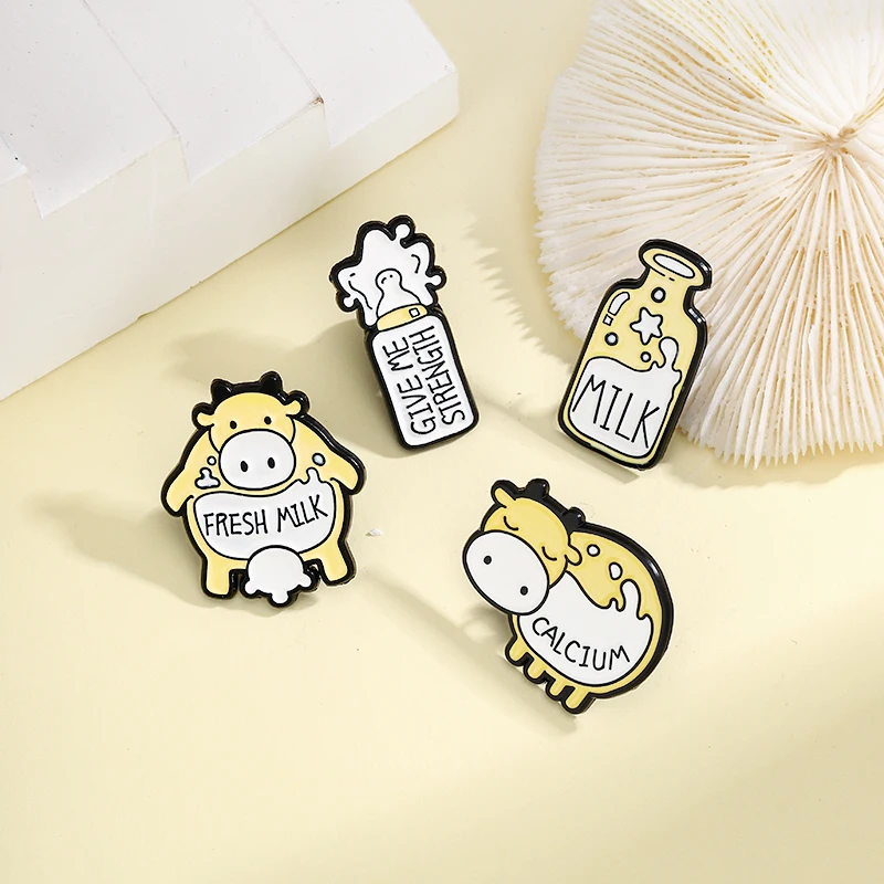 Фото Pin de esmalte susu, брошь sonriente, insignia mochila de solapa para niños, радостное питание, Fisk al por mayor №4