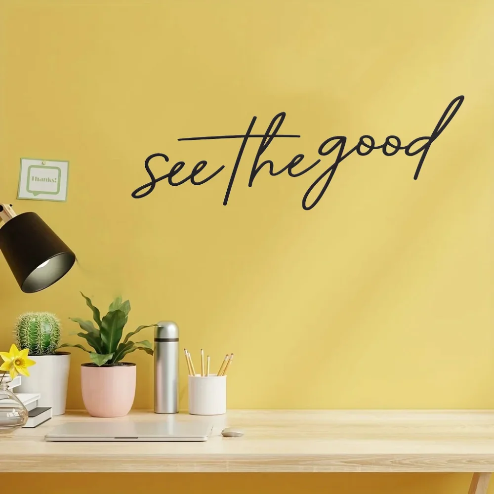 Металлический Настенный Рисунок - Стильный Вырез Декор Для Дома Или Офиса