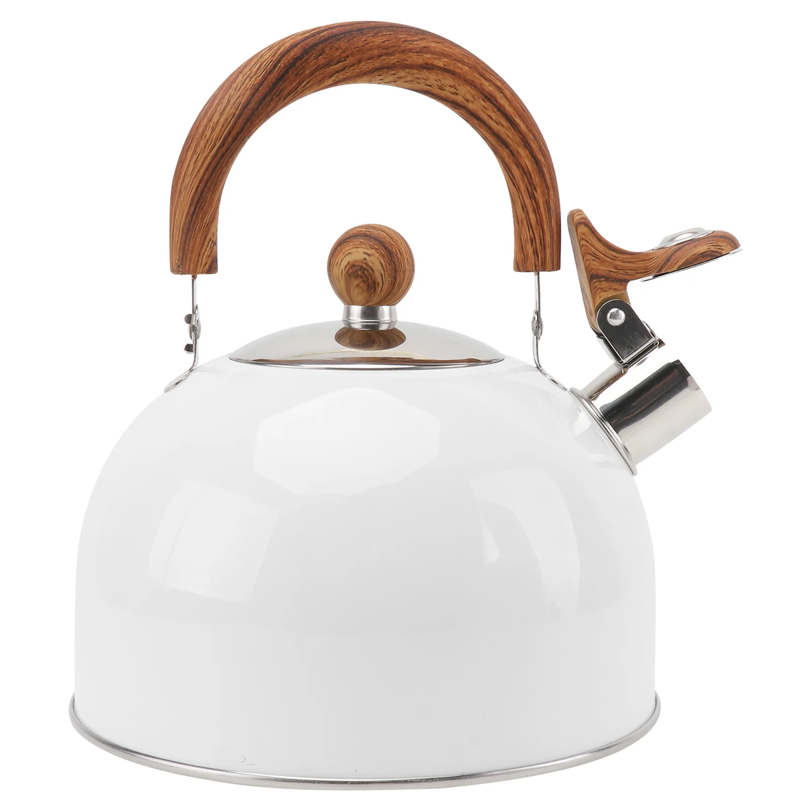 

Kettle Tea Whistling Teapot Water Stove Pot Stovetopstainless Steel Kettles Gas Boiling Whistle Coffeecamping Metal Singing Loud