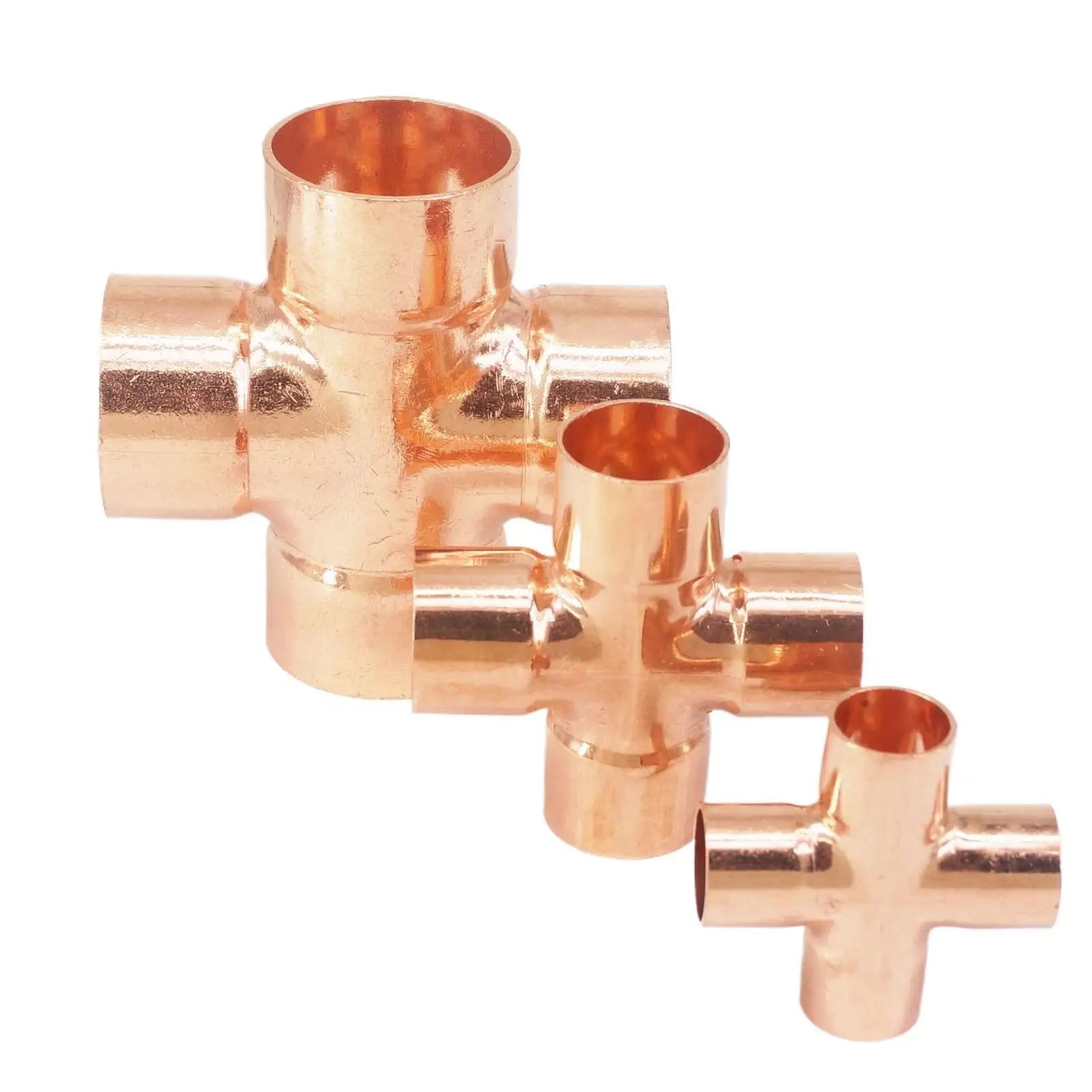 

Медный 4-ходовой переходник для труб 6,35-54 мм