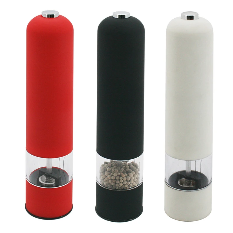 

For Cooking Restaurants Electric Automatic Pepper Salt Mill Spice Grinder Kitchen Accessories Seasoning Bottle Grind Mills