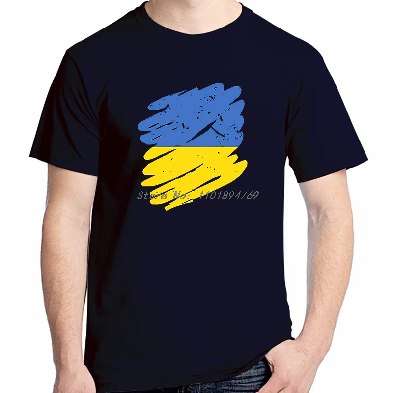 Модные персонализированные футболки с рисунком Pinsel Land Heimat Ukraine летняя хлопковая