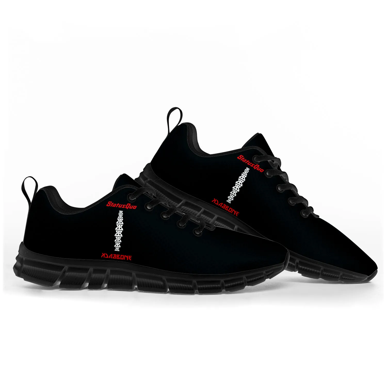 

Status Quo Rock Band Fashion Sports Shoes Mens Womens Teenager Kids Children Sneakers Casual Custom High Quality Couple Shoes
