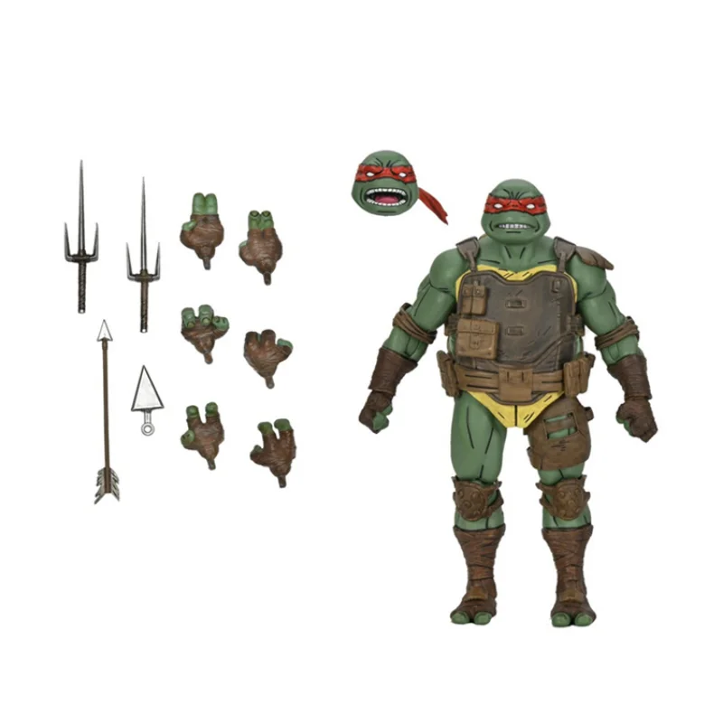 

Neca Tmnt Teenage Mutant Ninja Turtles The Last Ronin Raphael Anime Action Figure Movable Joint Garage Kit Model Doll Toys